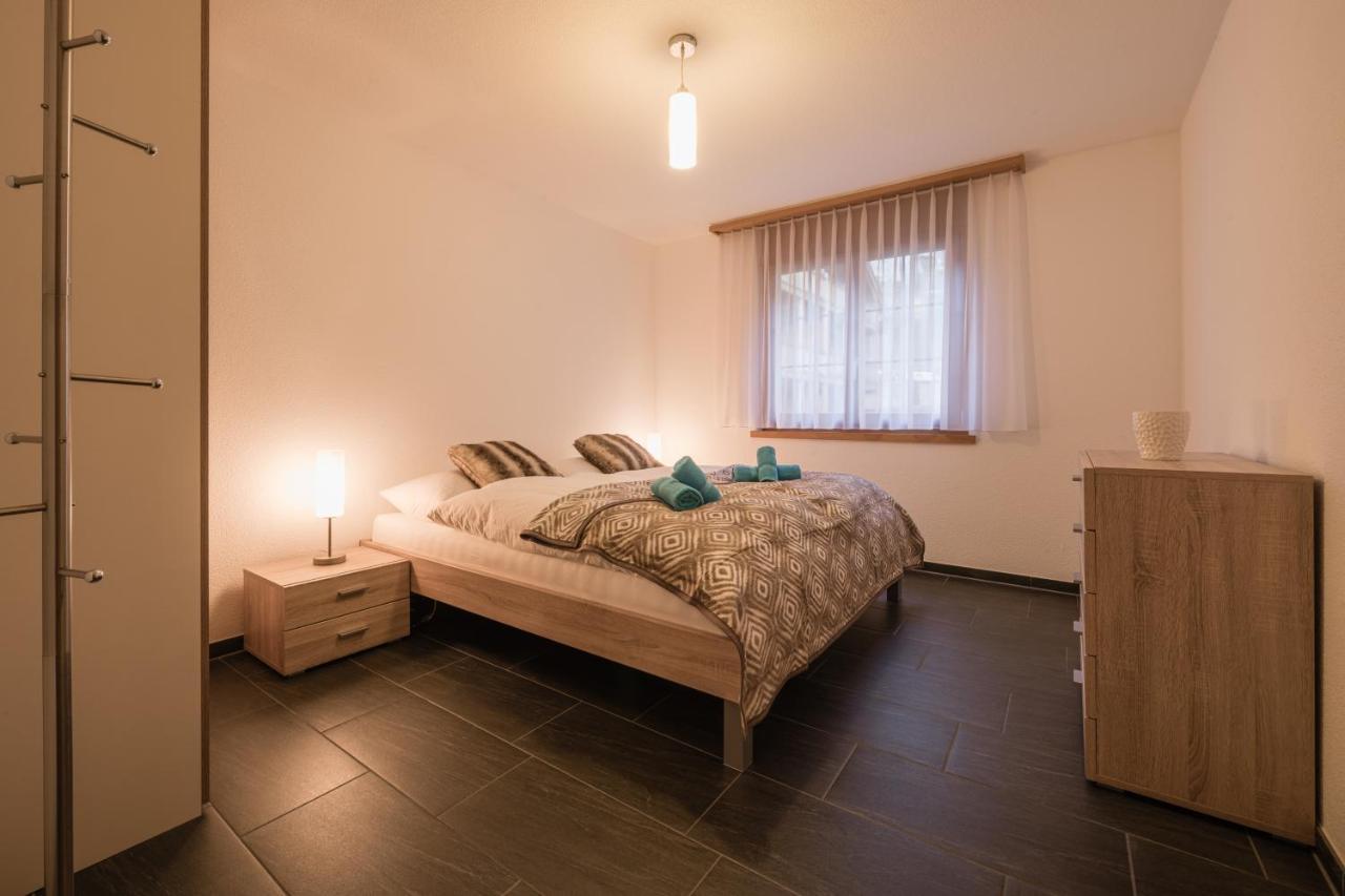 Apartment Truemmelbach, Comfortabl & Cozy, Private Terrace With Best Views Lauterbrunnen Exteriör bild