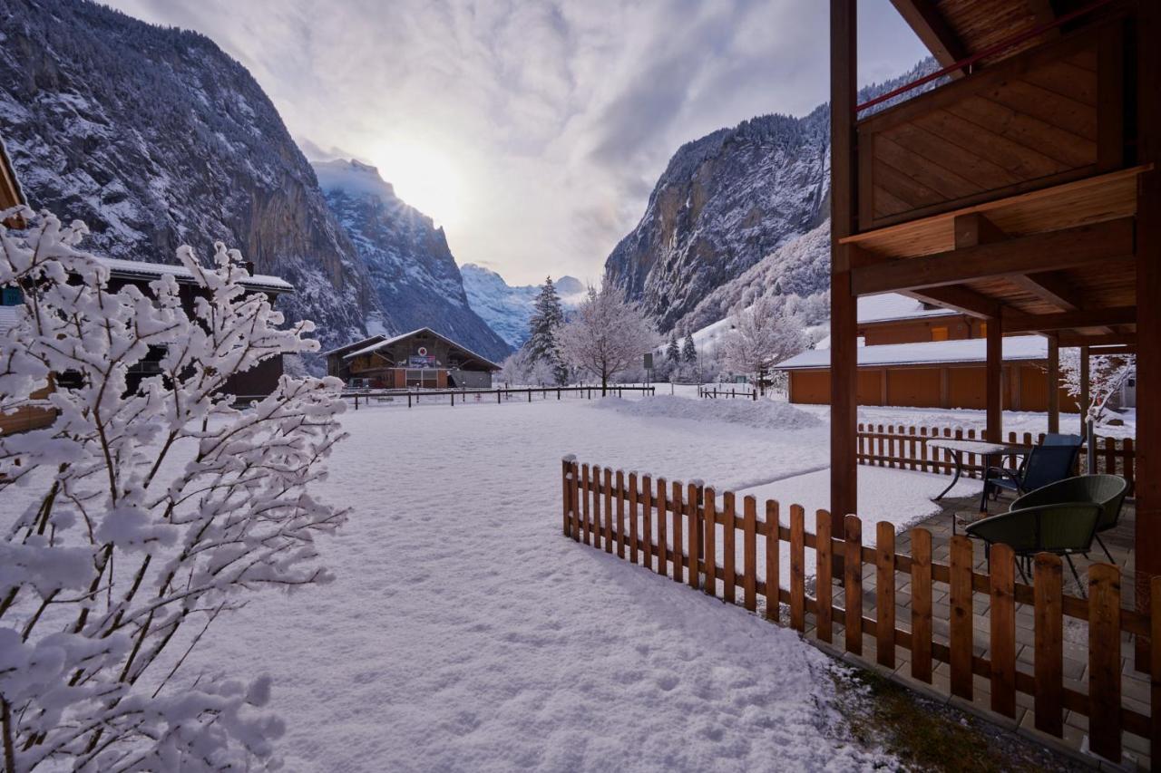 Apartment Truemmelbach, Comfortabl & Cozy, Private Terrace With Best Views Lauterbrunnen Exteriör bild